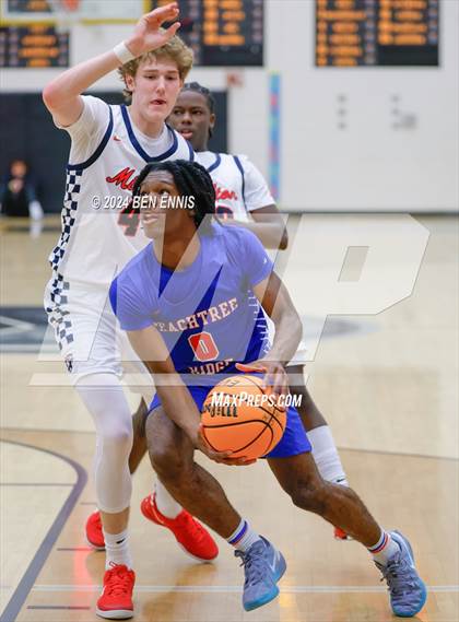 Thumbnail 3 in Milton vs. Peachtree Ridge (OTR Hoops: Thanksgiving Showcase) photogallery.