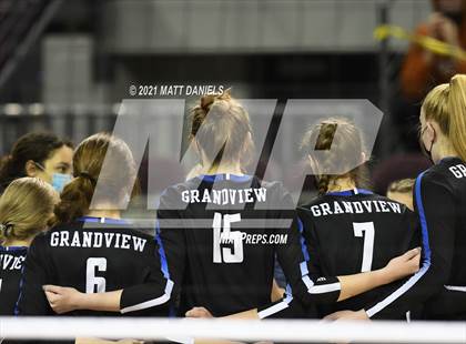 Thumbnail 2 in Grandview @ Mountain Vista (CHSAA 5A Playoff) photogallery.