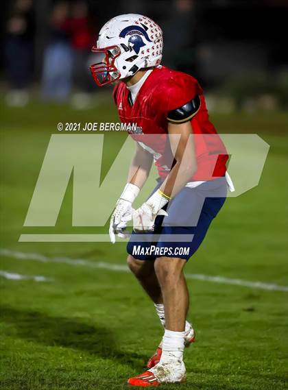 Thumbnail 3 in Bakersfield Christian @ Strathmore (CIF-CS D3 Quarterfinal) photogallery.