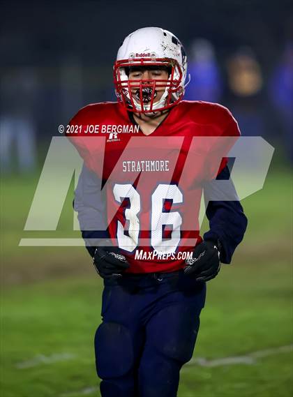 Thumbnail 1 in Bakersfield Christian @ Strathmore (CIF-CS D3 Quarterfinal) photogallery.