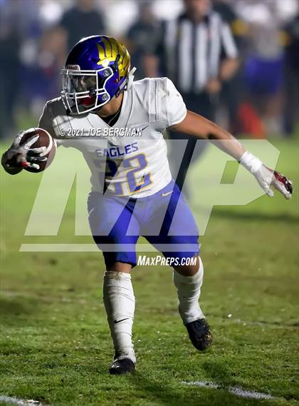 Thumbnail 3 in Bakersfield Christian @ Strathmore (CIF-CS D3 Quarterfinal) photogallery.