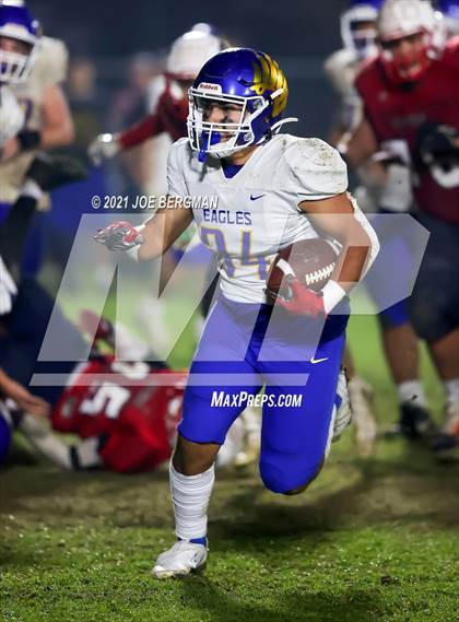 Thumbnail 3 in Bakersfield Christian @ Strathmore (CIF-CS D3 Quarterfinal) photogallery.