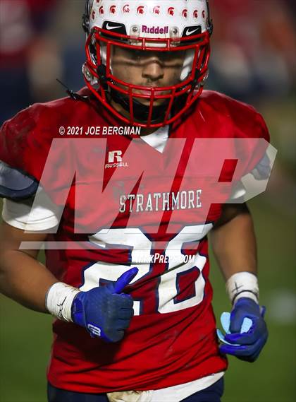 Thumbnail 3 in Bakersfield Christian @ Strathmore (CIF-CS D3 Quarterfinal) photogallery.