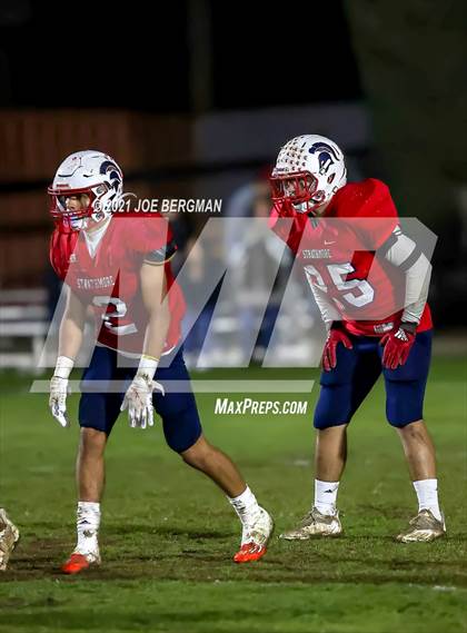Thumbnail 2 in Bakersfield Christian @ Strathmore (CIF-CS D3 Quarterfinal) photogallery.