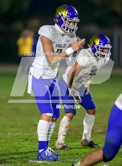 Thumbnail 2 in Bakersfield Christian @ Strathmore (CIF-CS D3 Quarterfinal) photogallery.