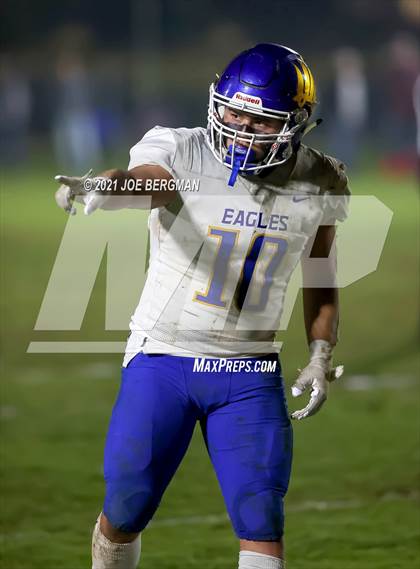 Thumbnail 3 in Bakersfield Christian @ Strathmore (CIF-CS D3 Quarterfinal) photogallery.