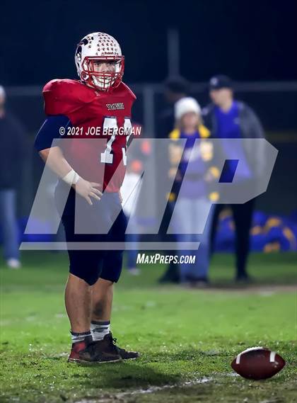 Thumbnail 3 in Bakersfield Christian @ Strathmore (CIF-CS D3 Quarterfinal) photogallery.