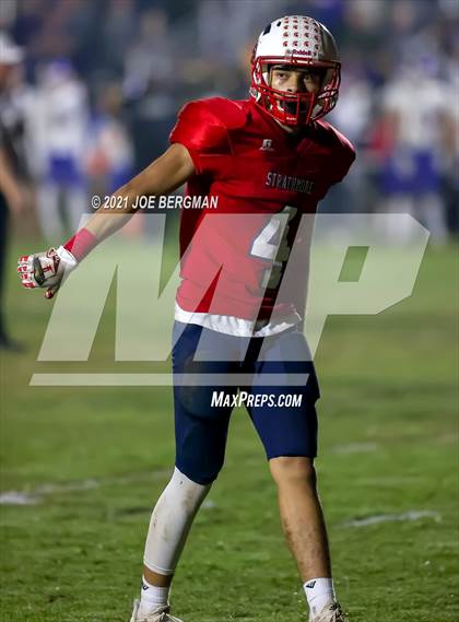 Thumbnail 3 in Bakersfield Christian @ Strathmore (CIF-CS D3 Quarterfinal) photogallery.