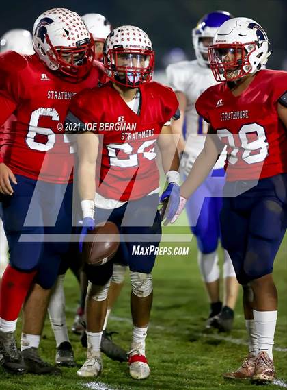Thumbnail 3 in Bakersfield Christian @ Strathmore (CIF-CS D3 Quarterfinal) photogallery.