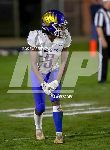 Thumbnail 3 in Bakersfield Christian @ Strathmore (CIF-CS D3 Quarterfinal) photogallery.