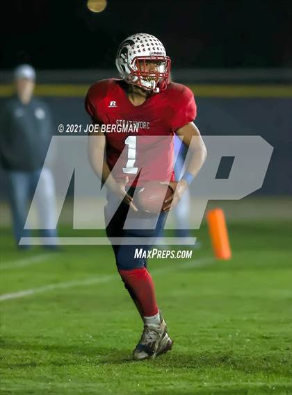 Thumbnail 2 in Bakersfield Christian @ Strathmore (CIF-CS D3 Quarterfinal) photogallery.