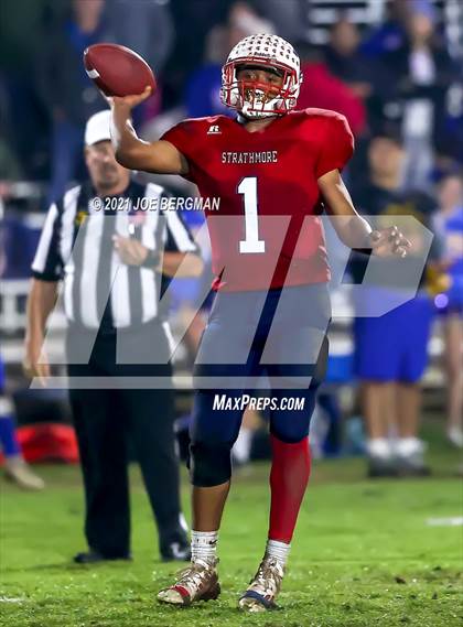 Thumbnail 3 in Bakersfield Christian @ Strathmore (CIF-CS D3 Quarterfinal) photogallery.