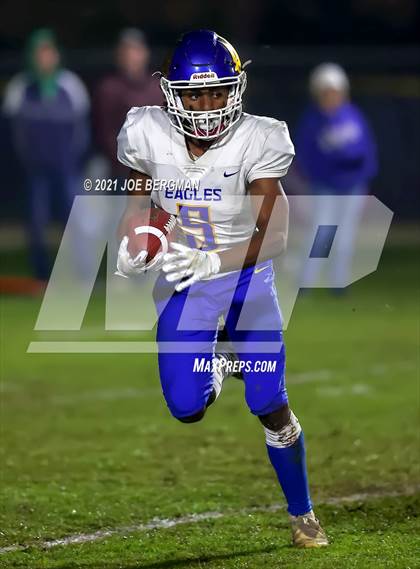 Thumbnail 3 in Bakersfield Christian @ Strathmore (CIF-CS D3 Quarterfinal) photogallery.