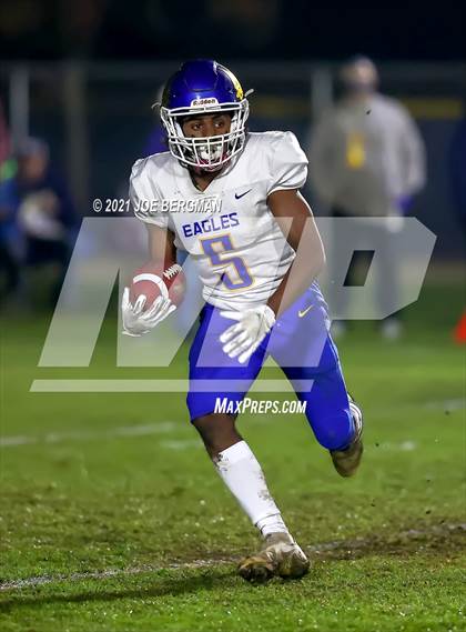 Thumbnail 2 in Bakersfield Christian @ Strathmore (CIF-CS D3 Quarterfinal) photogallery.
