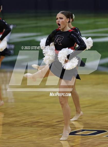 Thumbnail 2 in Roosevelt CHSAA Spirit Poms photogallery.