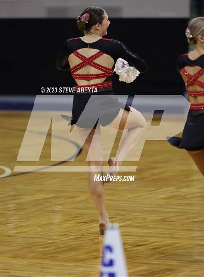 Thumbnail 2 in Roosevelt CHSAA Spirit Poms photogallery.