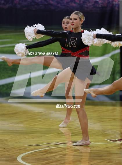 Thumbnail 2 in Roosevelt CHSAA Spirit Poms photogallery.