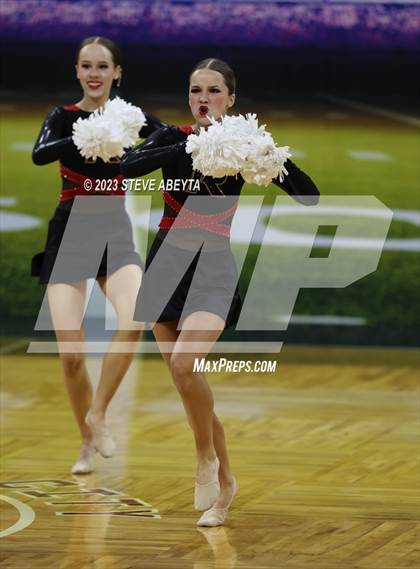 Thumbnail 2 in Roosevelt CHSAA Spirit Poms photogallery.