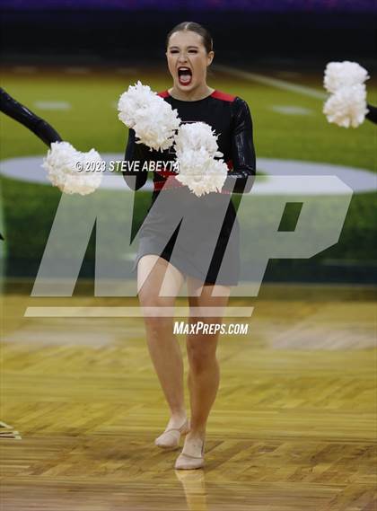 Thumbnail 2 in Roosevelt CHSAA Spirit Poms photogallery.