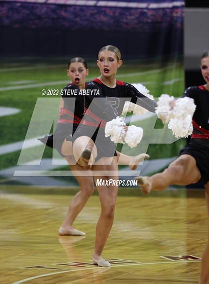 Thumbnail 2 in Roosevelt CHSAA Spirit Poms photogallery.