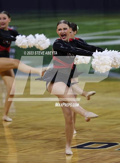 Thumbnail 2 in Roosevelt CHSAA Spirit Poms photogallery.