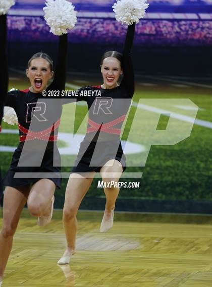 Thumbnail 2 in Roosevelt CHSAA Spirit Poms photogallery.