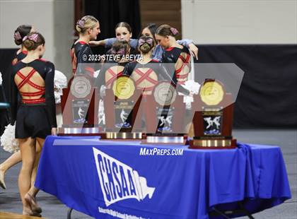Thumbnail 3 in Roosevelt CHSAA Spirit Poms photogallery.