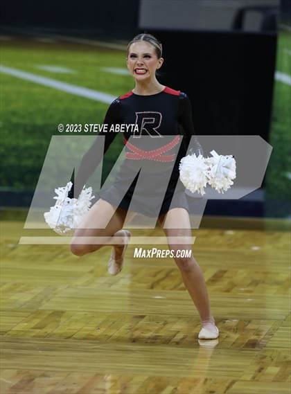 Thumbnail 2 in Roosevelt CHSAA Spirit Poms photogallery.