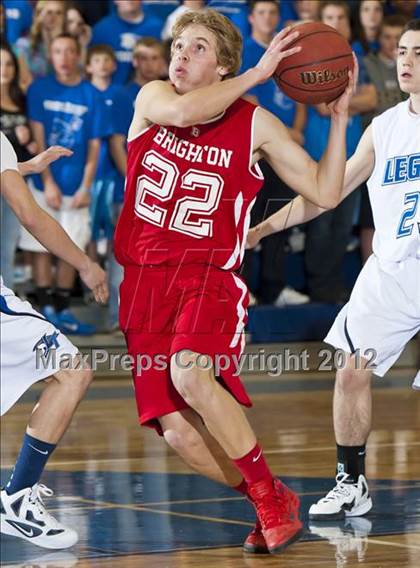 Thumbnail 3 in Brighton @ Legend (CHSAA 5A 1st Round) photogallery.