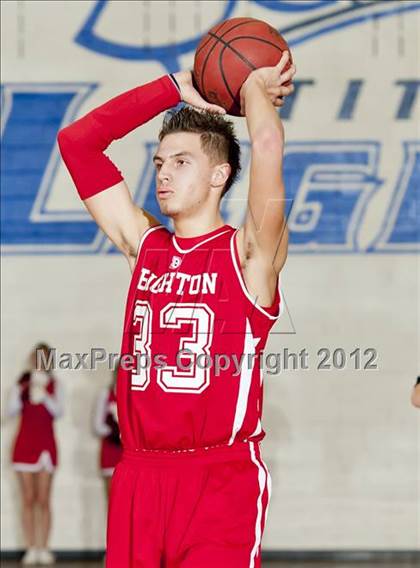 Thumbnail 3 in Brighton @ Legend (CHSAA 5A 1st Round) photogallery.