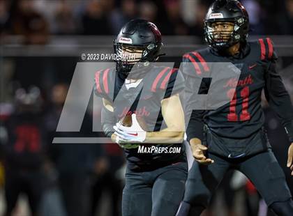 Thumbnail 3 in Rockhurst @ Lee's Summit North (MSHSAA Class 6 District 6 Championship) photogallery.
