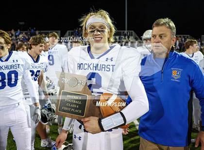 Thumbnail 2 in Rockhurst @ Lee's Summit North (MSHSAA Class 6 District 6 Championship) photogallery.