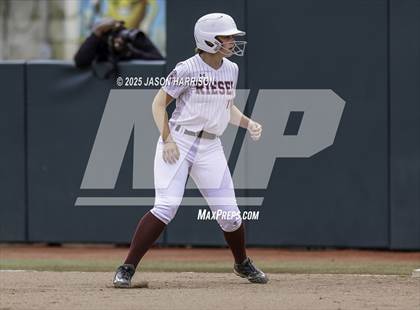 Thumbnail 2 in Riesel vs. Ganado (UIL Softball 2A D1 Final) photogallery.