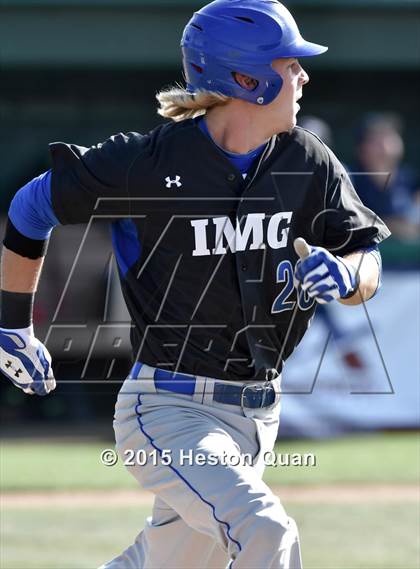 Thumbnail 1 in IMG Academy vs. Loyola (Anderson Bat National Classic) photogallery.