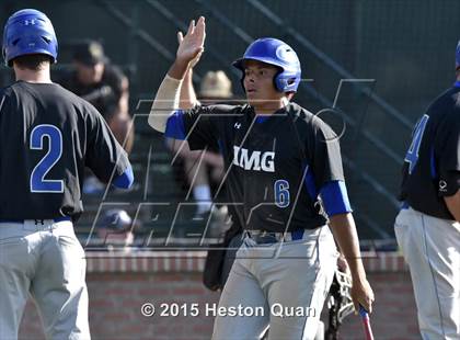 Thumbnail 1 in IMG Academy vs. Loyola (Anderson Bat National Classic) photogallery.