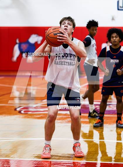 Thumbnail 2 in St. Francis Prep Vs Thomas Jefferson Campus (The Preview HS Showcase) photogallery.