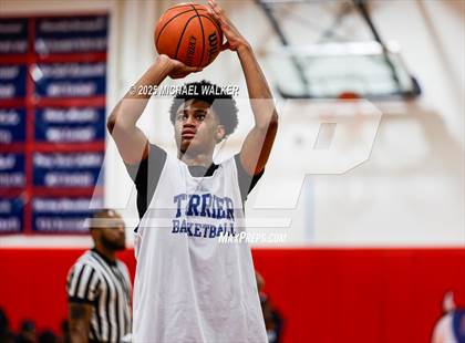 Thumbnail 2 in St. Francis Prep Vs Thomas Jefferson Campus (The Preview HS Showcase) photogallery.