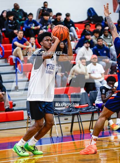 Thumbnail 1 in St. Francis Prep Vs Thomas Jefferson Campus (The Preview HS Showcase) photogallery.