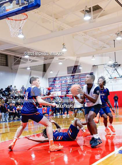 Thumbnail 2 in St. Francis Prep Vs Thomas Jefferson Campus (The Preview HS Showcase) photogallery.