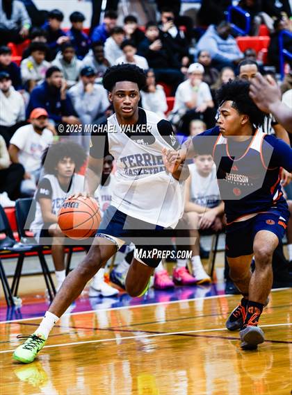 Thumbnail 3 in St. Francis Prep Vs Thomas Jefferson Campus (The Preview HS Showcase) photogallery.