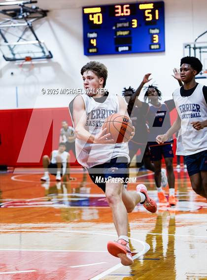 Thumbnail 1 in St. Francis Prep Vs Thomas Jefferson Campus (The Preview HS Showcase) photogallery.