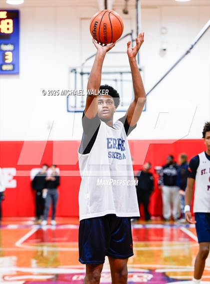 Thumbnail 2 in St. Francis Prep Vs Thomas Jefferson Campus (The Preview HS Showcase) photogallery.