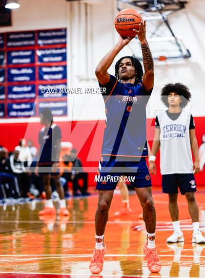 Thumbnail 1 in St. Francis Prep Vs Thomas Jefferson Campus (The Preview HS Showcase) photogallery.