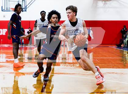 Thumbnail 3 in St. Francis Prep Vs Thomas Jefferson Campus (The Preview HS Showcase) photogallery.