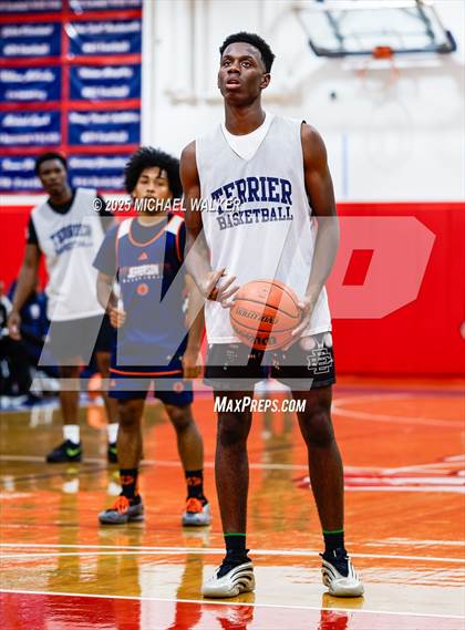 Thumbnail 1 in St. Francis Prep Vs Thomas Jefferson Campus (The Preview HS Showcase) photogallery.