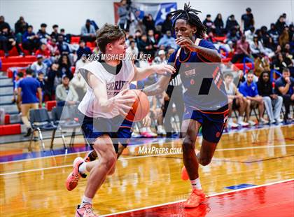 Thumbnail 3 in St. Francis Prep Vs Thomas Jefferson Campus (The Preview HS Showcase) photogallery.