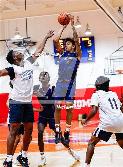 Thumbnail 2 in St. Francis Prep Vs Thomas Jefferson Campus (The Preview HS Showcase) photogallery.