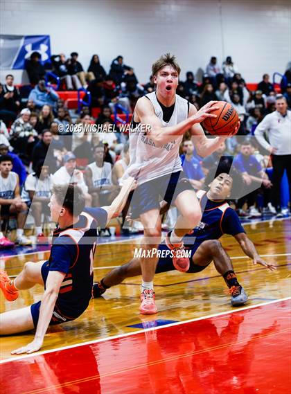 Thumbnail 3 in St. Francis Prep Vs Thomas Jefferson Campus (The Preview HS Showcase) photogallery.