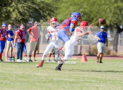 Thumbnail 2 in James Madison Preparatory School vs. Ajo (CAA State D1 Semifinal) photogallery.