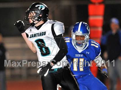 Thumbnail 1 in Santiago @ Charter Oak (CIF SS Playoffs) photogallery.